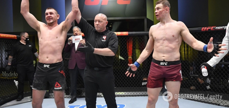 Российский боец UFC дважды отправлял соперника в нокдаун и проиграл. Видео