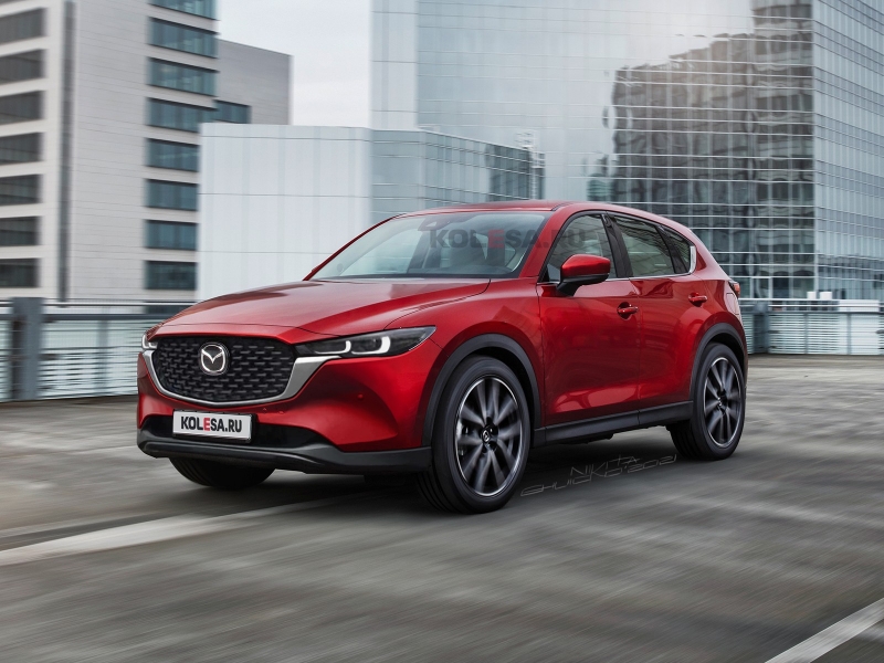 Рестайлинг Mazda CX-5: новые изображения