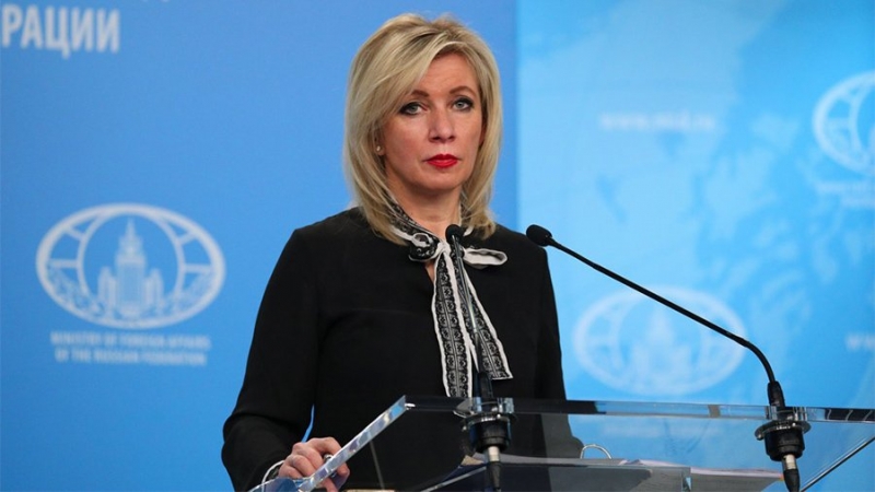 Захарова назвала мрачными и чудовищными заявления Джонсона по Украине