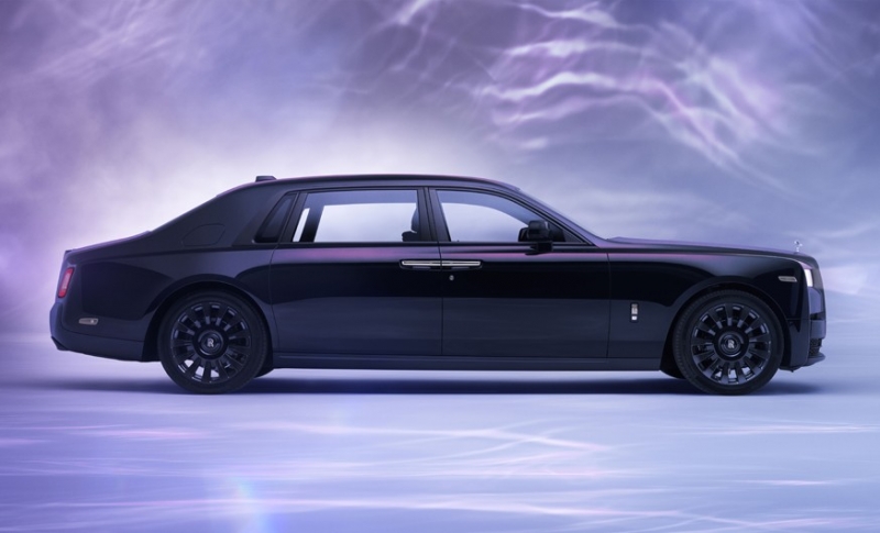 Rolls-Royce Phantom Syntopia: оформление в виде волн, отделка шёлком и ароматизация салона