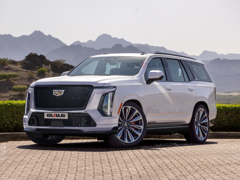 Обновлённый Cadillac Escalade: первые изображения